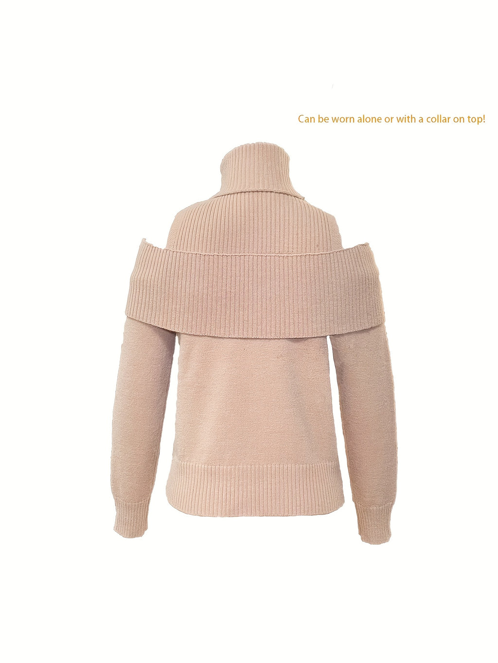 Off-Shoulder/Boat Neck Sweater