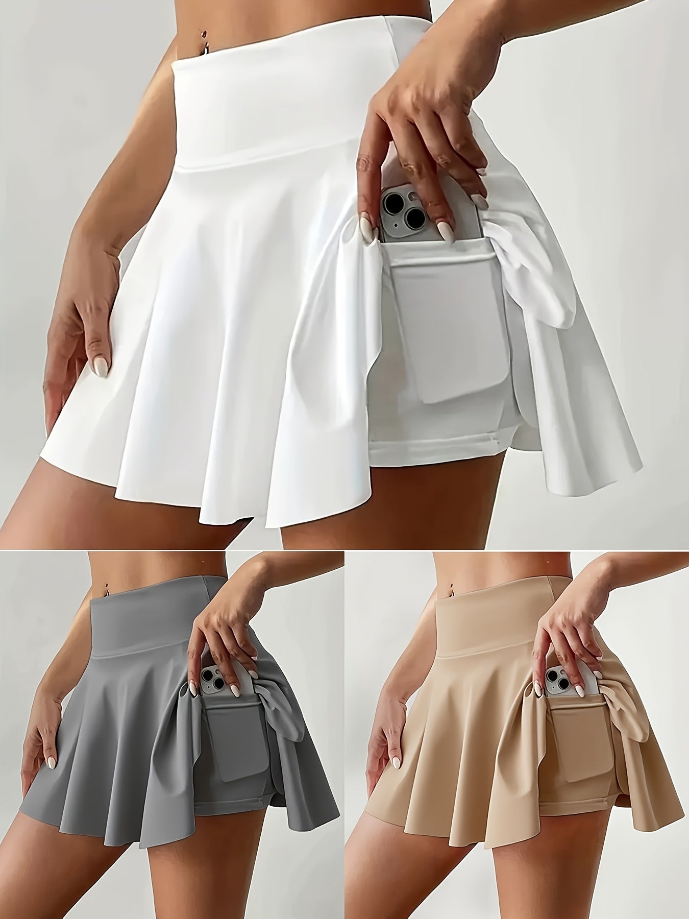 [3pcs} Active Skirt