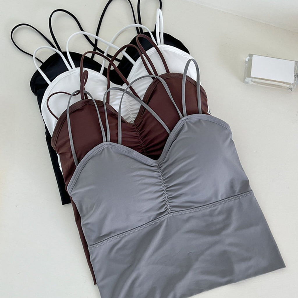 Set of 4 Sexy Lace-Back Camisoles