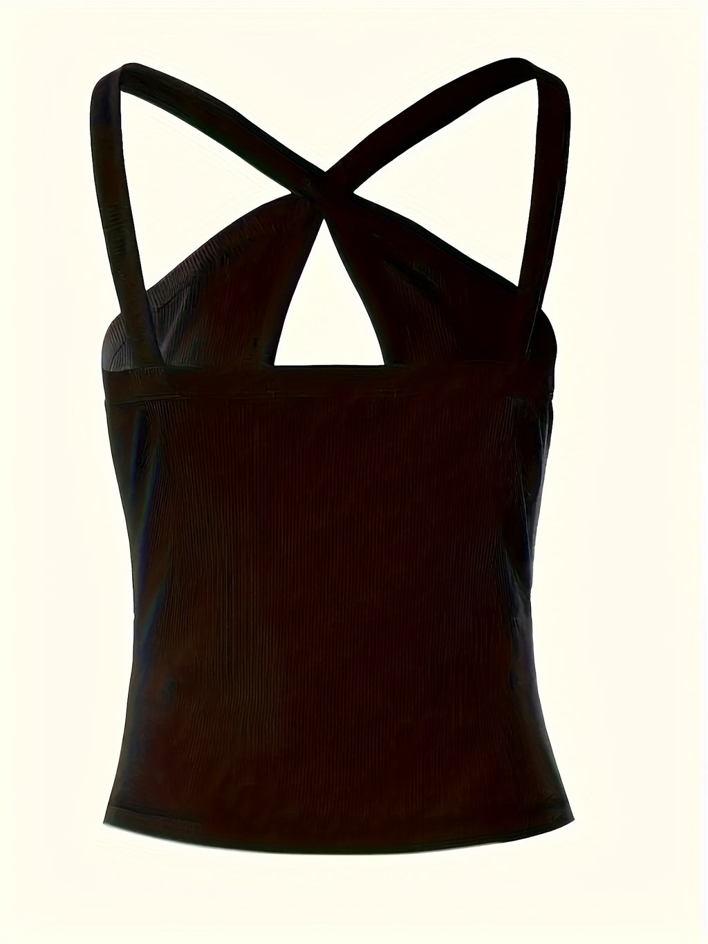 Stretchy Ribbed Tank Top