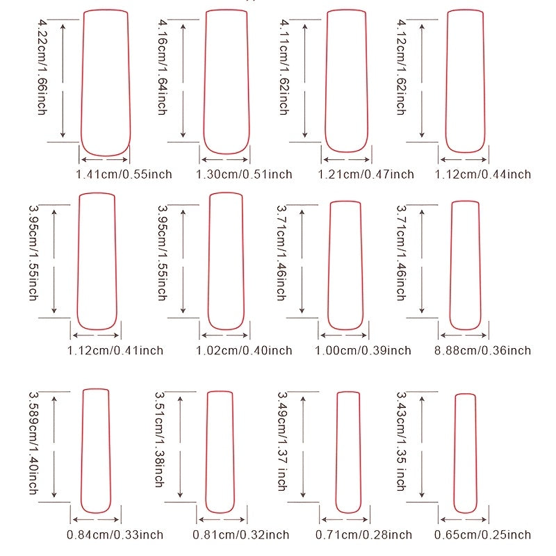 Sweet Cherry Fake Nails