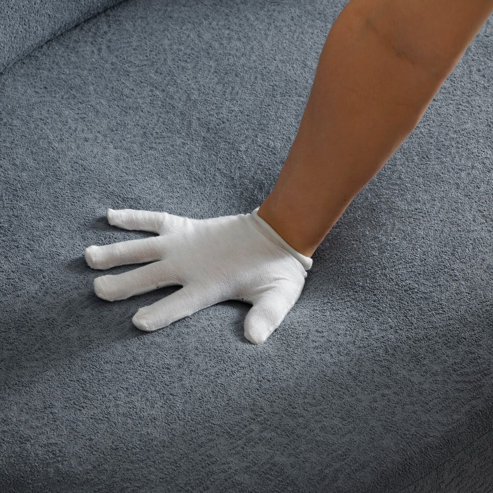 2-in-1 Convertible Folding Sofa Bed with Mattress