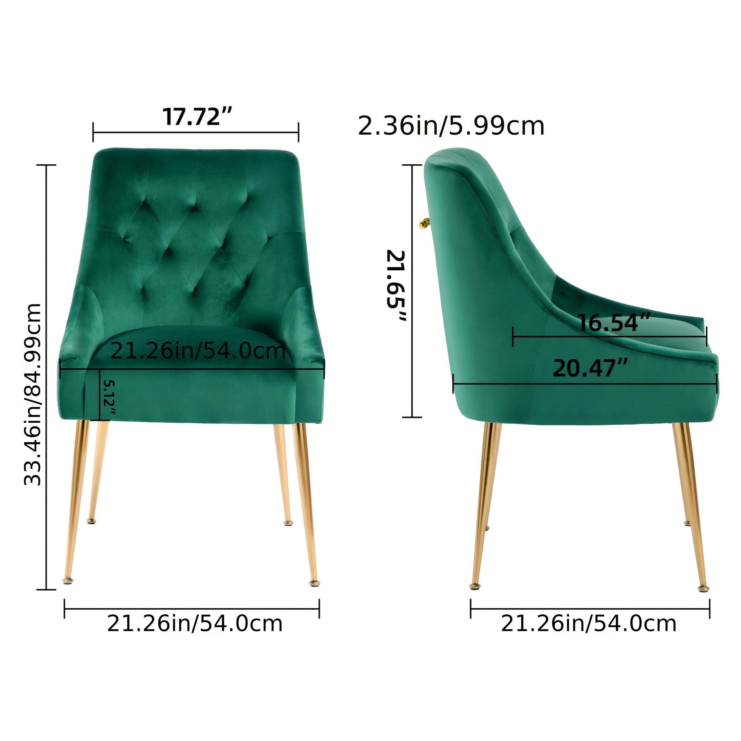 Velvet Dining Chairs Set Of 6