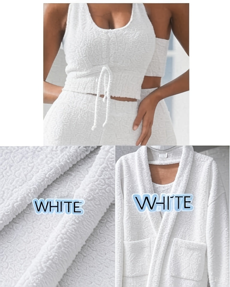 Plush Three-Piece Homewear Set