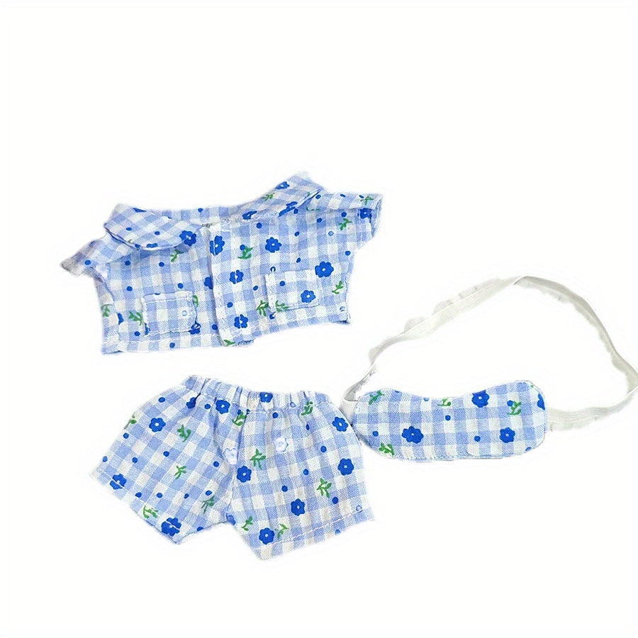 6-7inch Doll Bedding, with Pajamas And Sleeping Bags