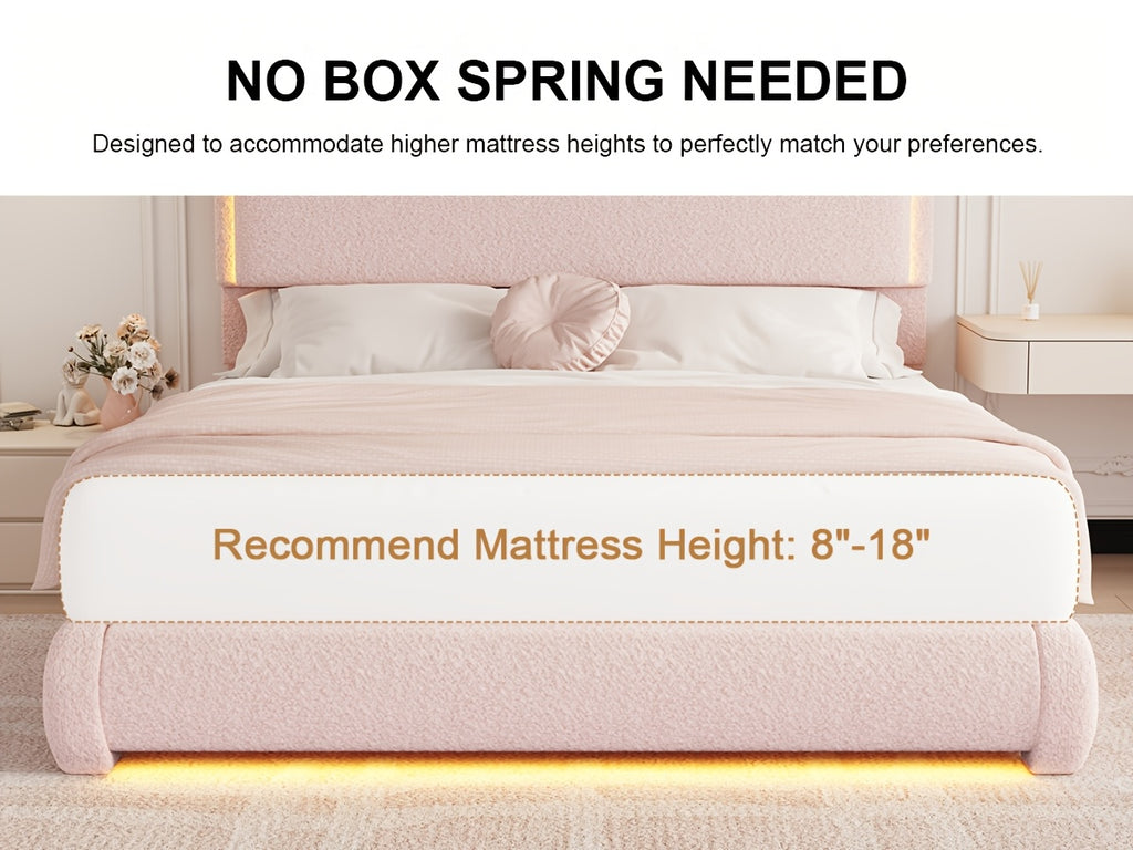 Full Size Soft Cloud Bed Frame