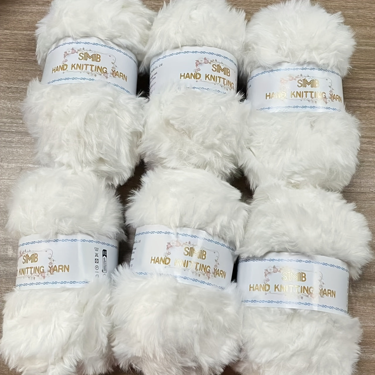 Fake Cozy Mink Fur Recycle Yarn