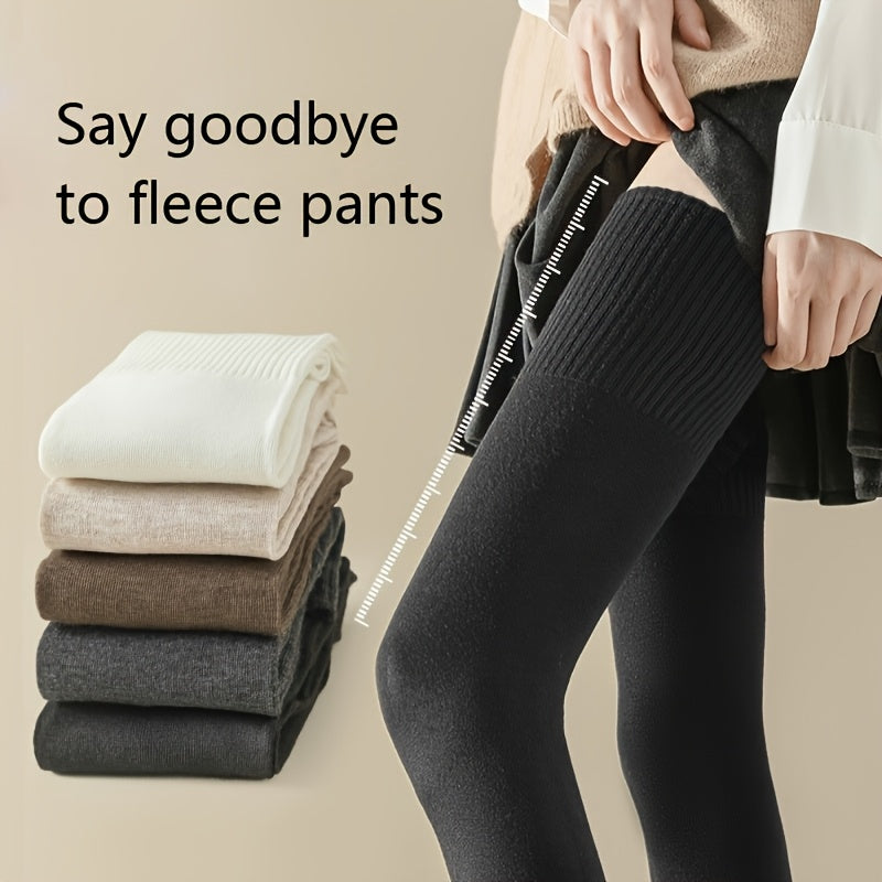 5 Pairs Autumn Winter Over-the-Knee Socks