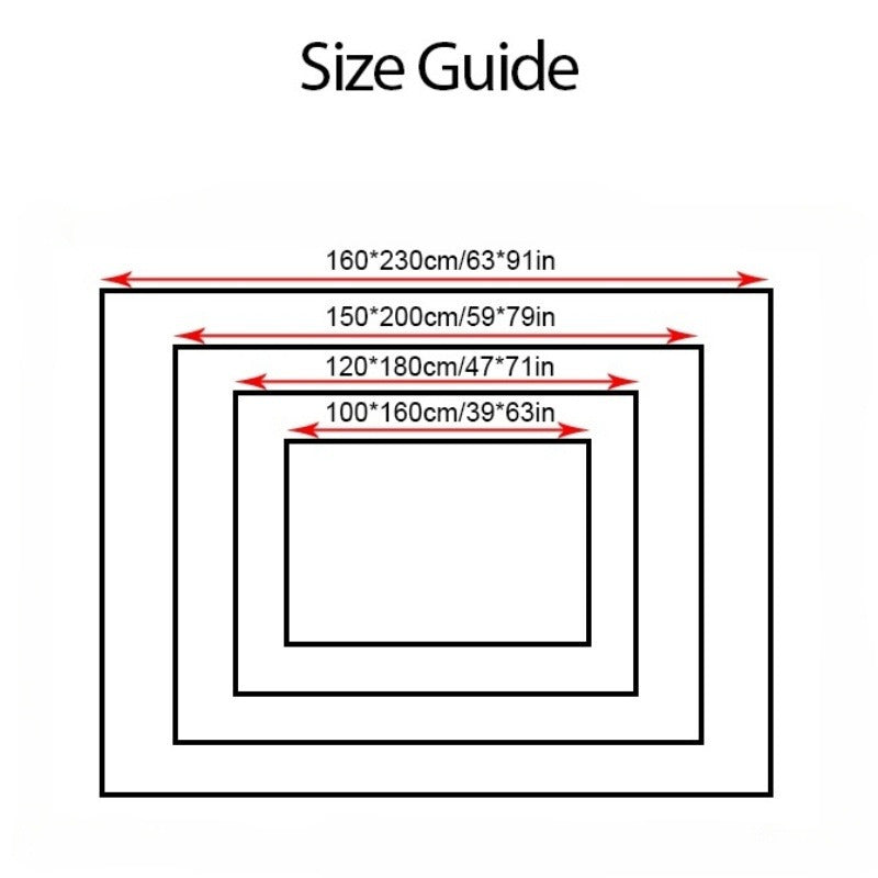 Leopard Print Area Mat