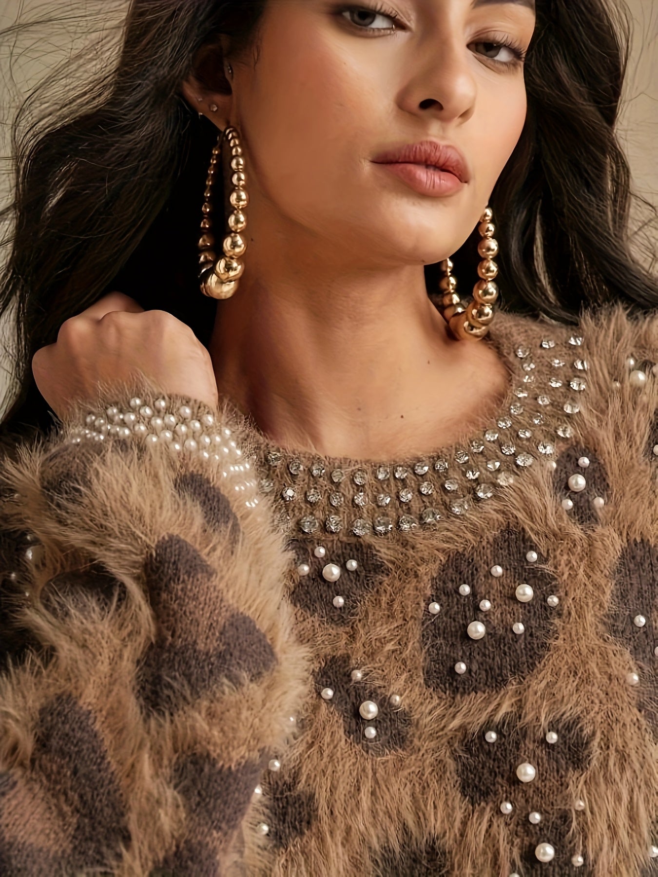 Luxurious Leopard Sweater