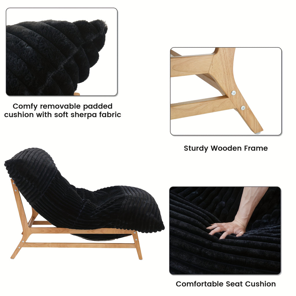 Oversized Chaise Lounge Chair