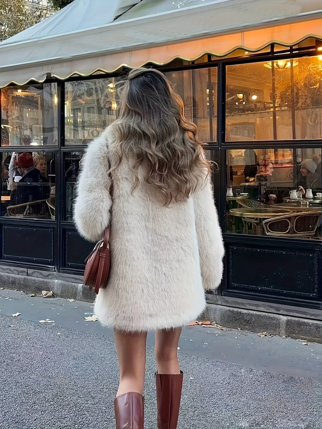Faux Fur Coat