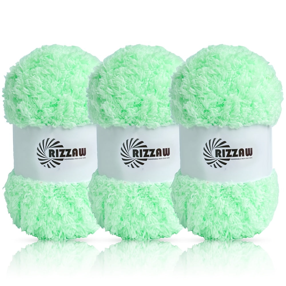{3-Pack} Coral Fleece Soft Yarn