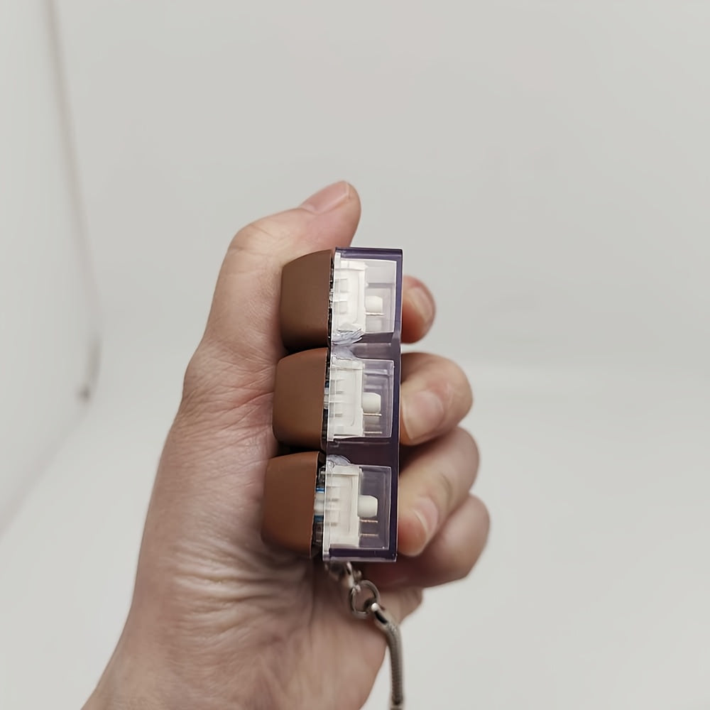 Finger Press Keycap Pop Fidget Toy Keychain