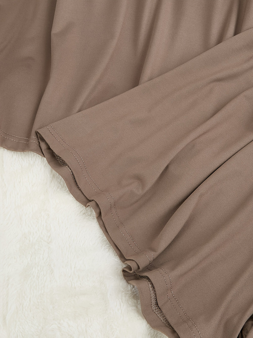 Casual Solid Color Hoodie Sweatshirt and Drawstring Shorts Set