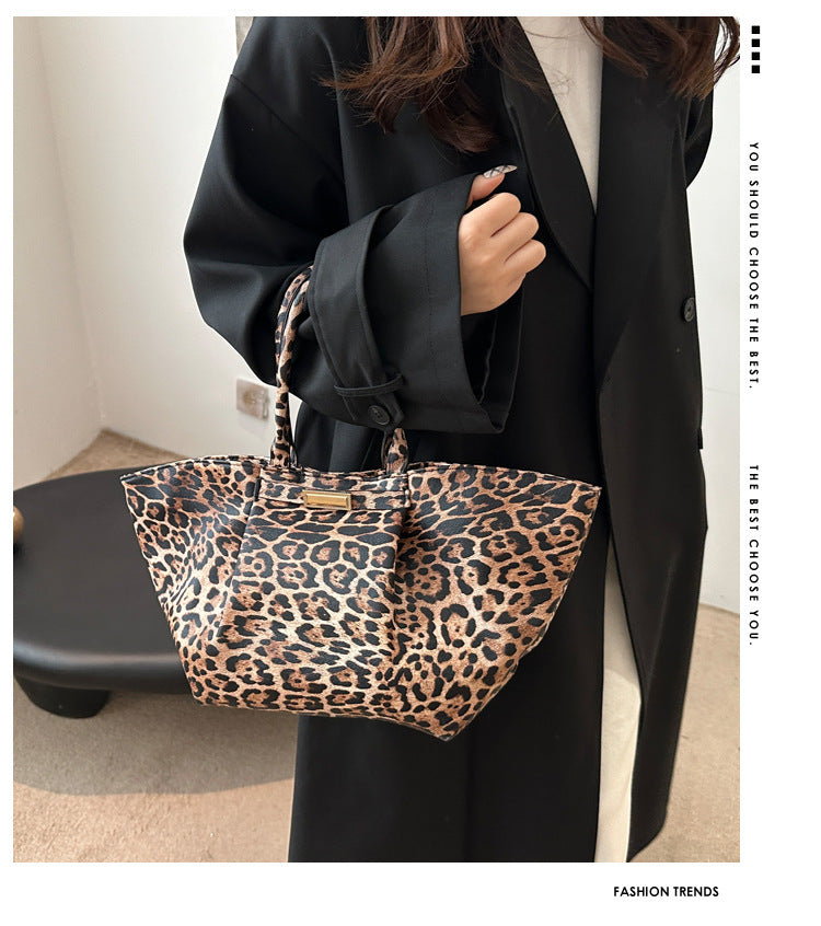 Leopard Print Tote Bag