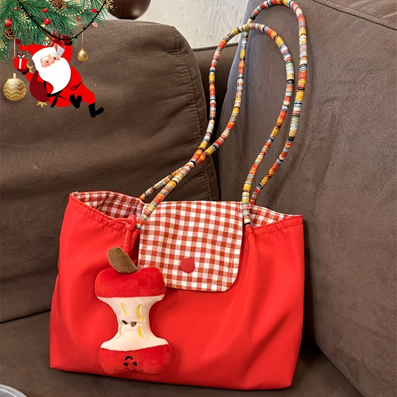 2pcs Set: 1pc Cute Pendant + Tote