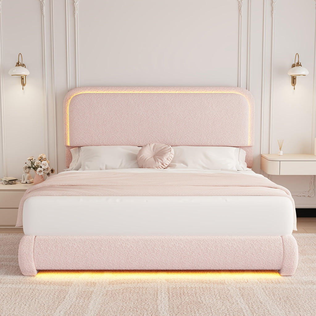 Full Size Soft Cloud Bed Frame