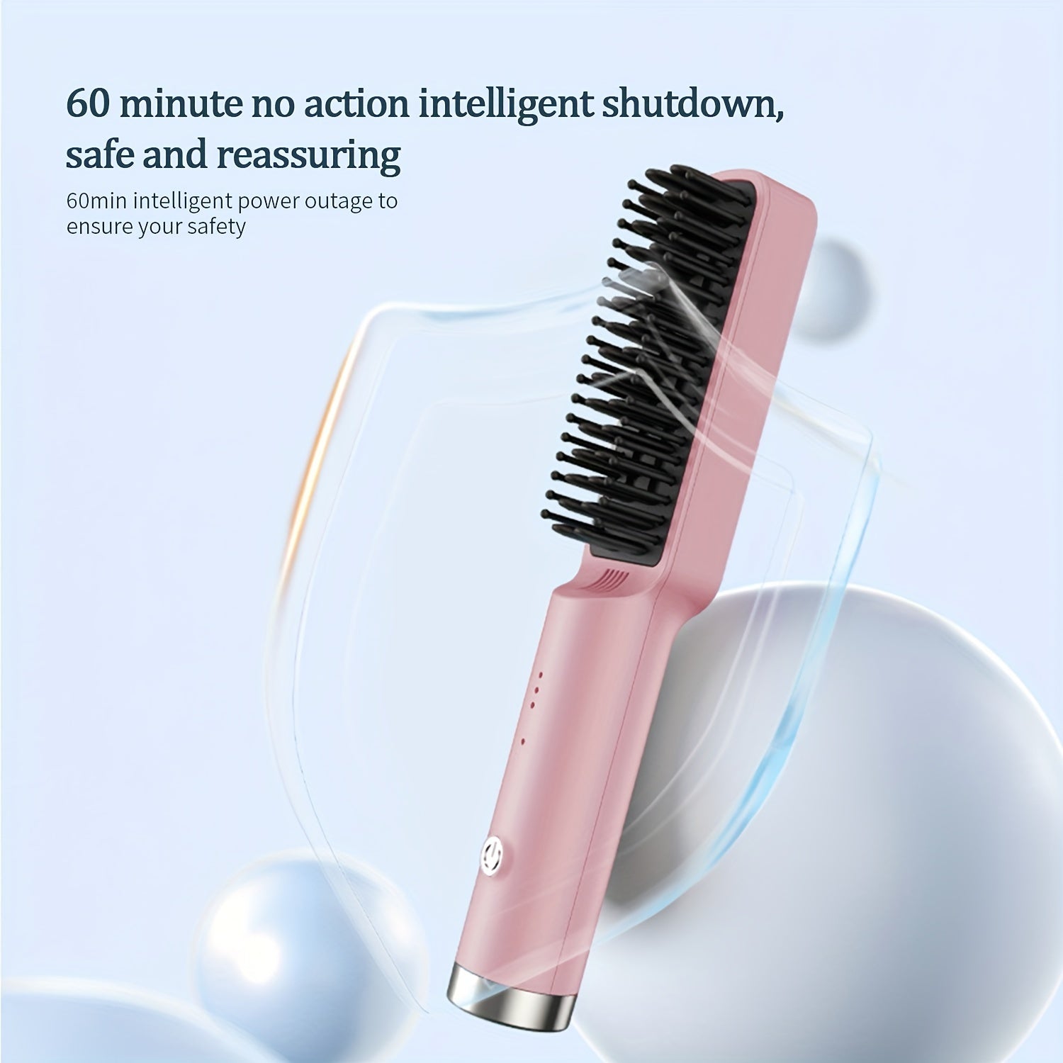 3-Minute Fast Straight Hair Comb with Ceramic Heating
