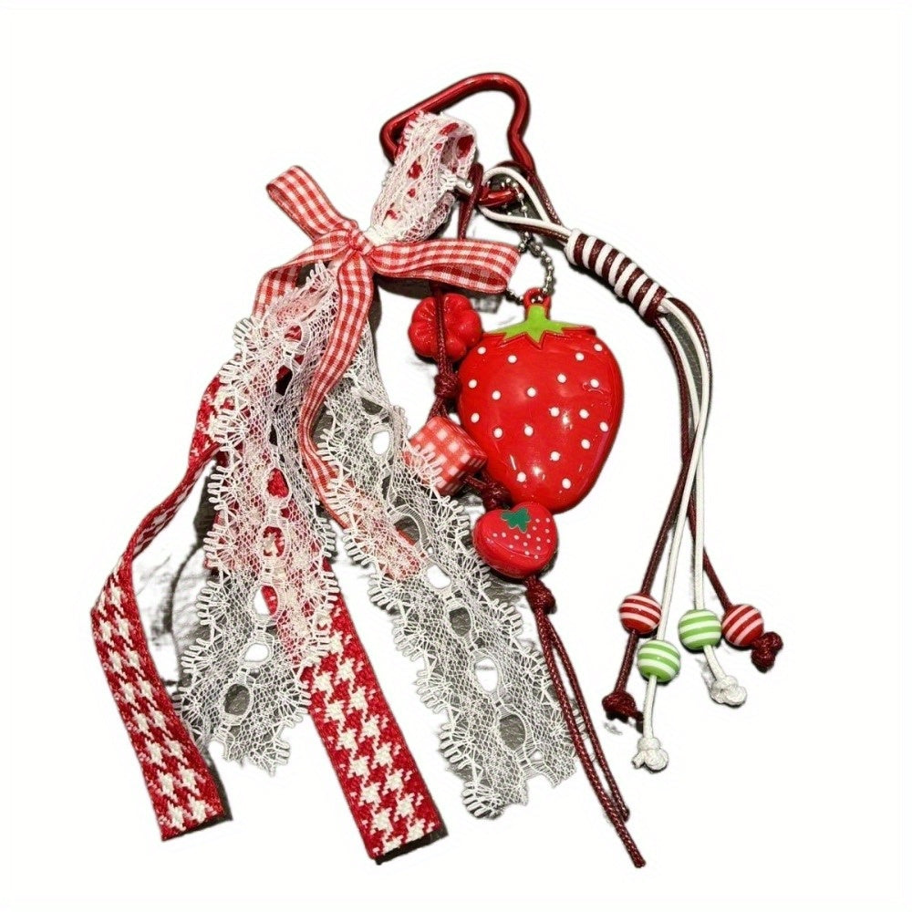 Strawberry Keychain