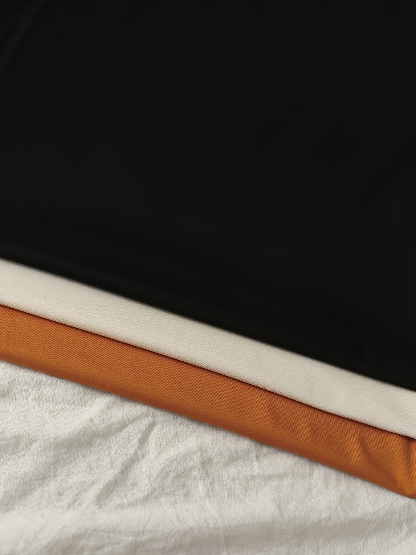 [3pcs} Long Dress Set with Short Sleeves