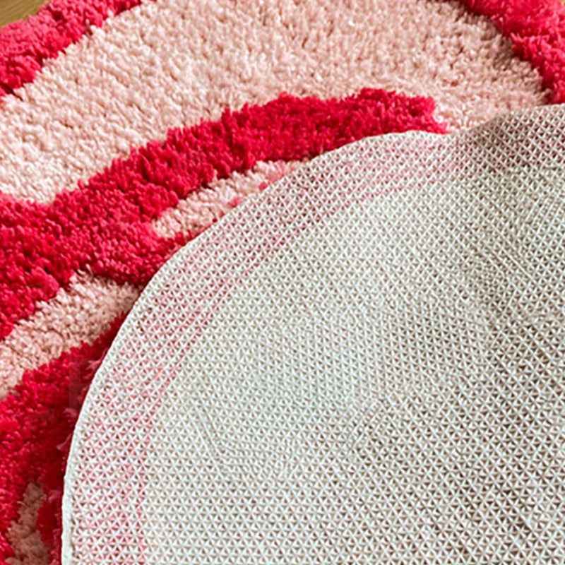 Love Heart Design Middle Plush Carpet