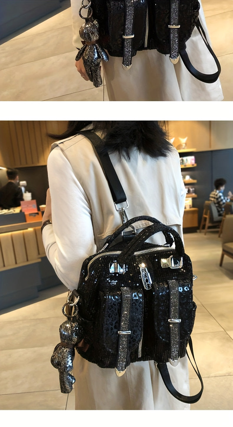 Convertible Backpack/Handbag/Shoulder Bag