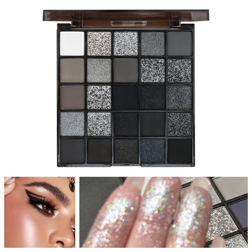 Black Smoky Eyeshadow Tray