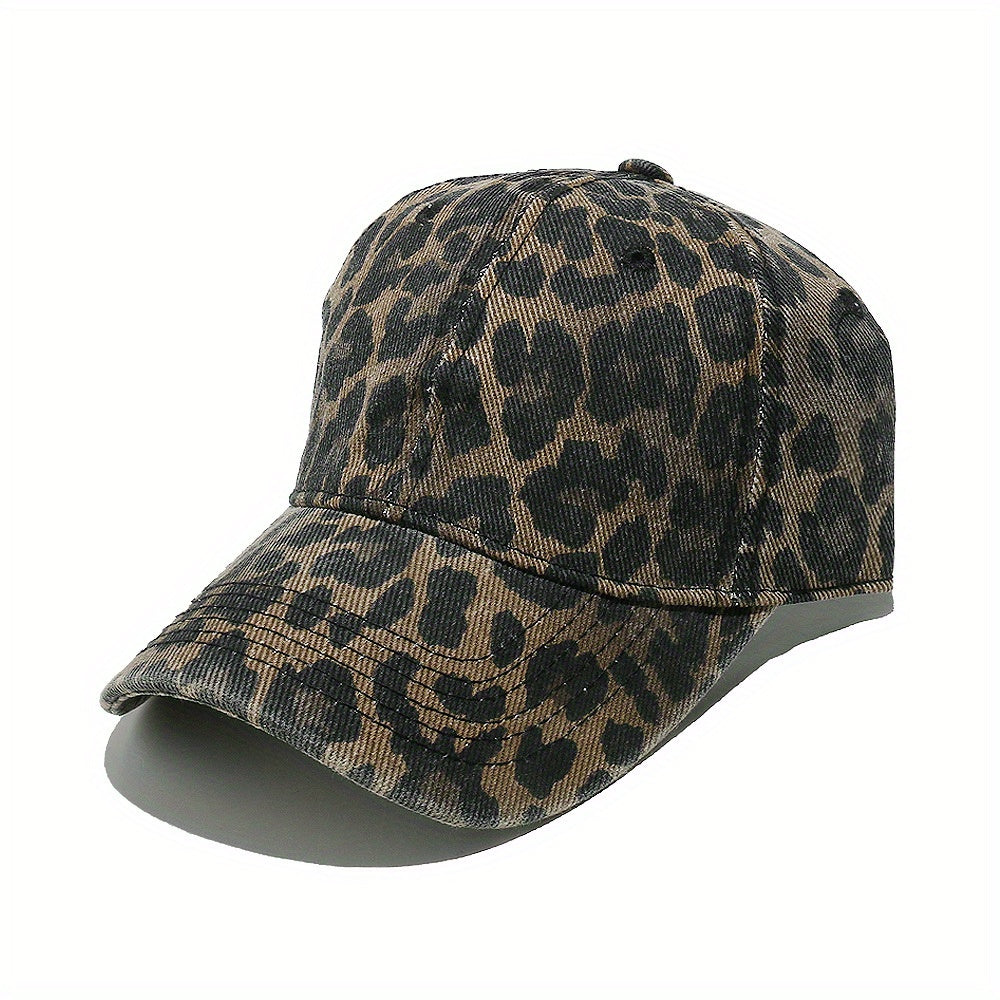 Leopard Print Baseball Cap