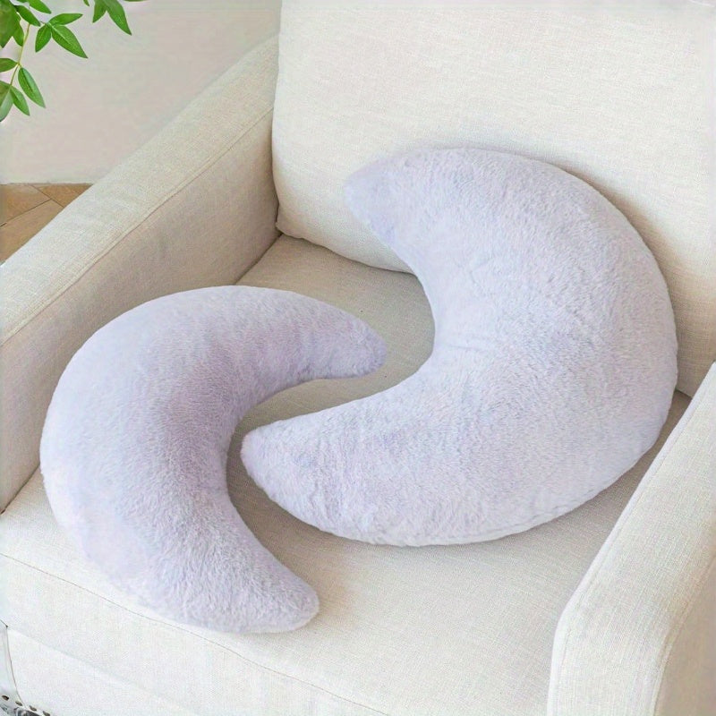 Soft Moon Pillow with 6 Color Options
