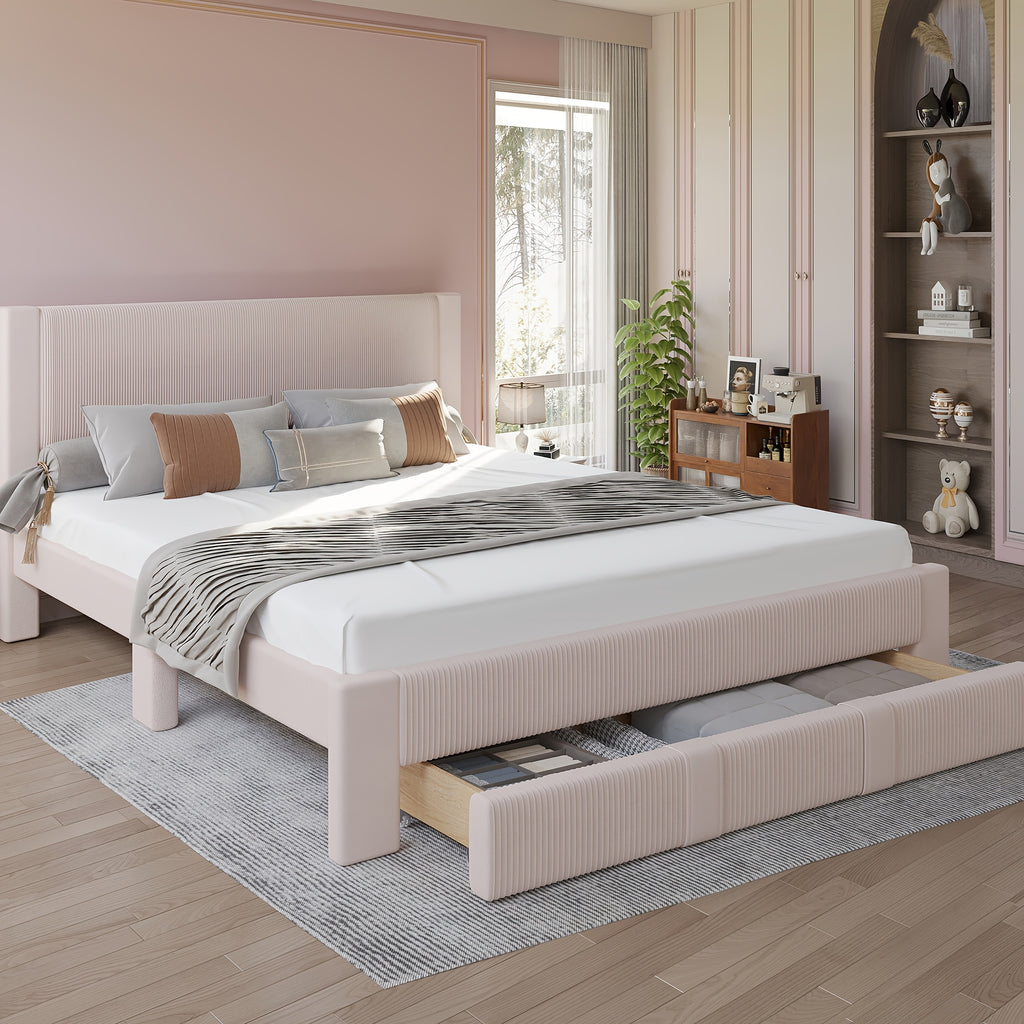 Bed Frame with Storage