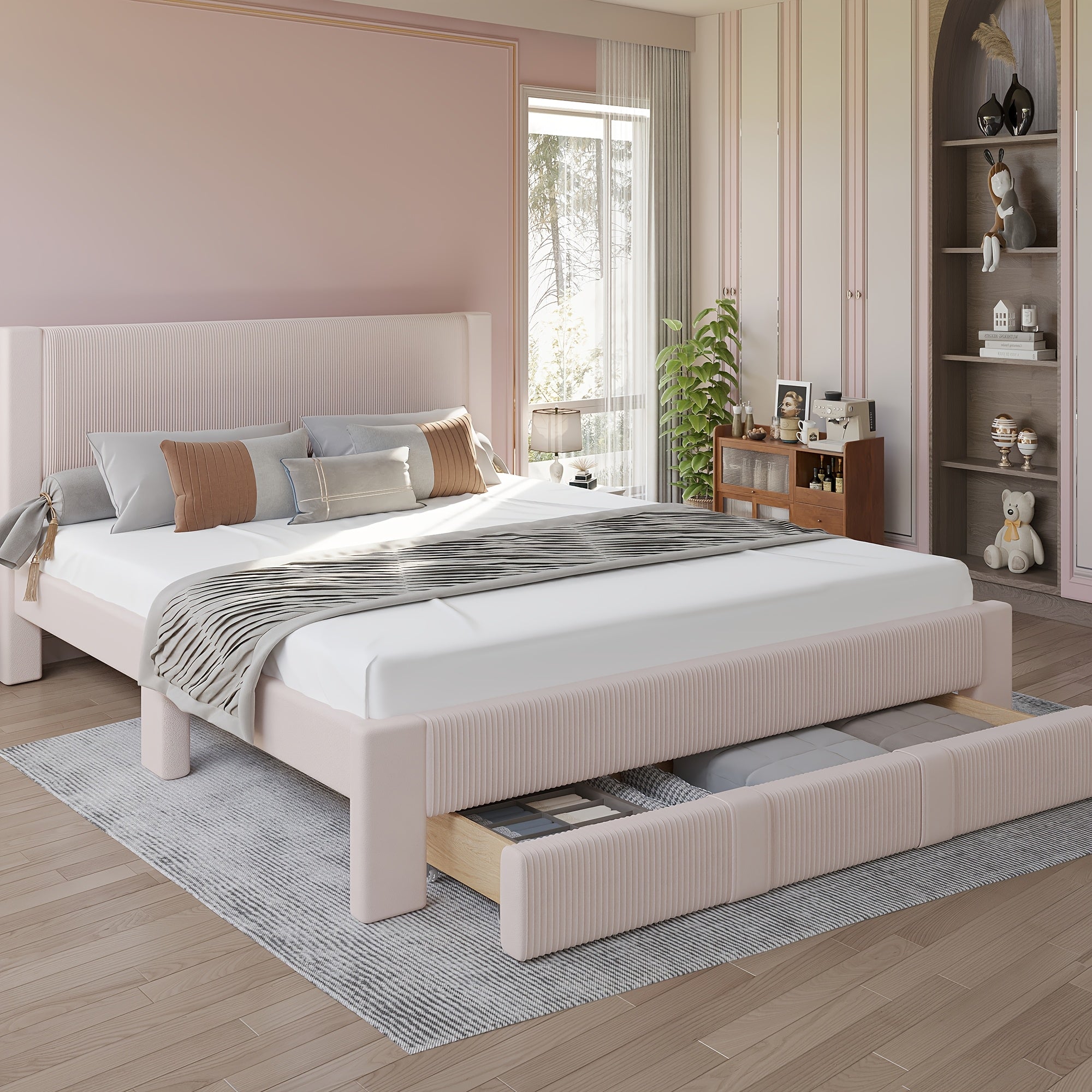 Bed Frame with Storage