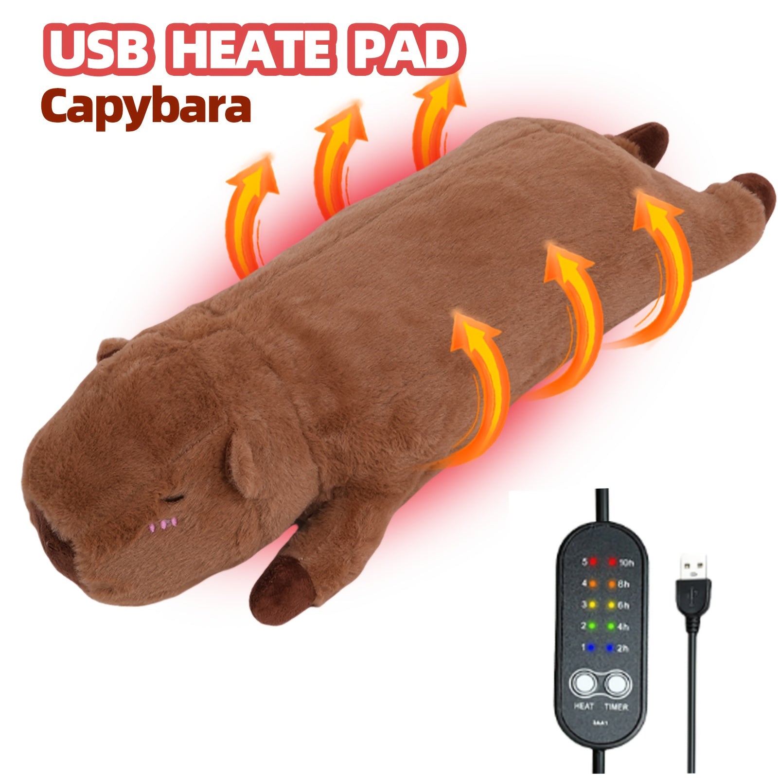 Capybara Heating Plush