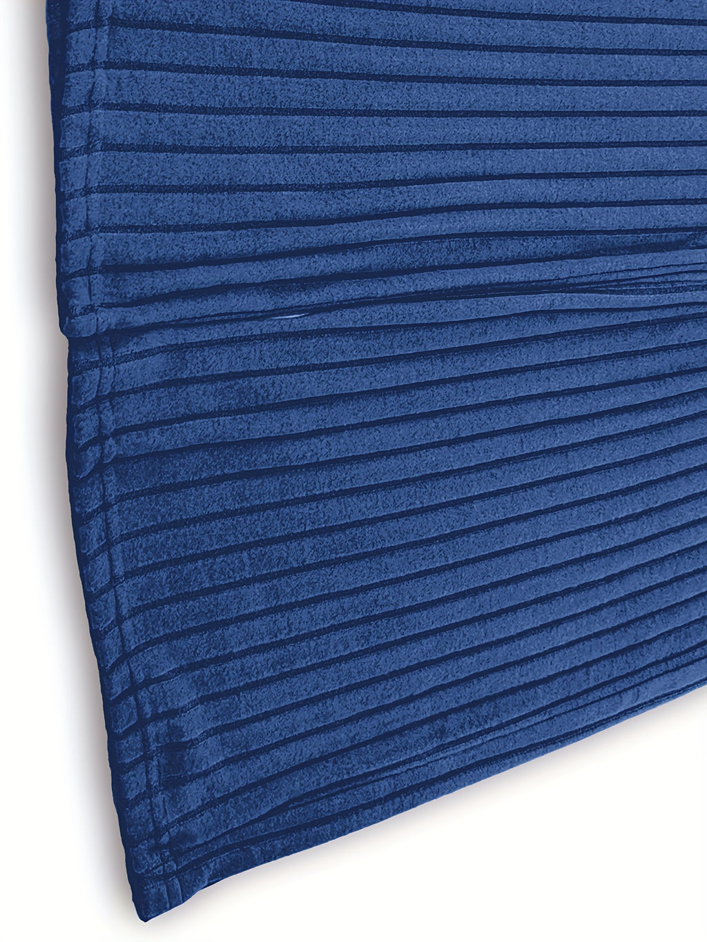 High Neck Ribbed Top + Pants Casual Set