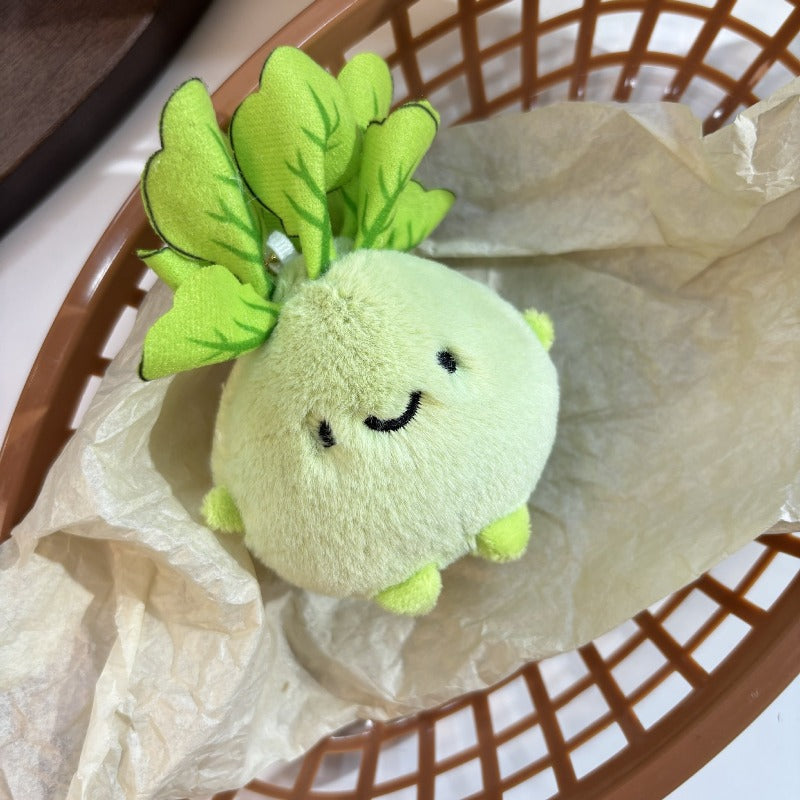 Turnip Plush Keychain