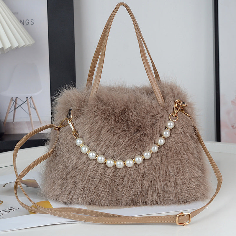 Plush Crossbody Bag