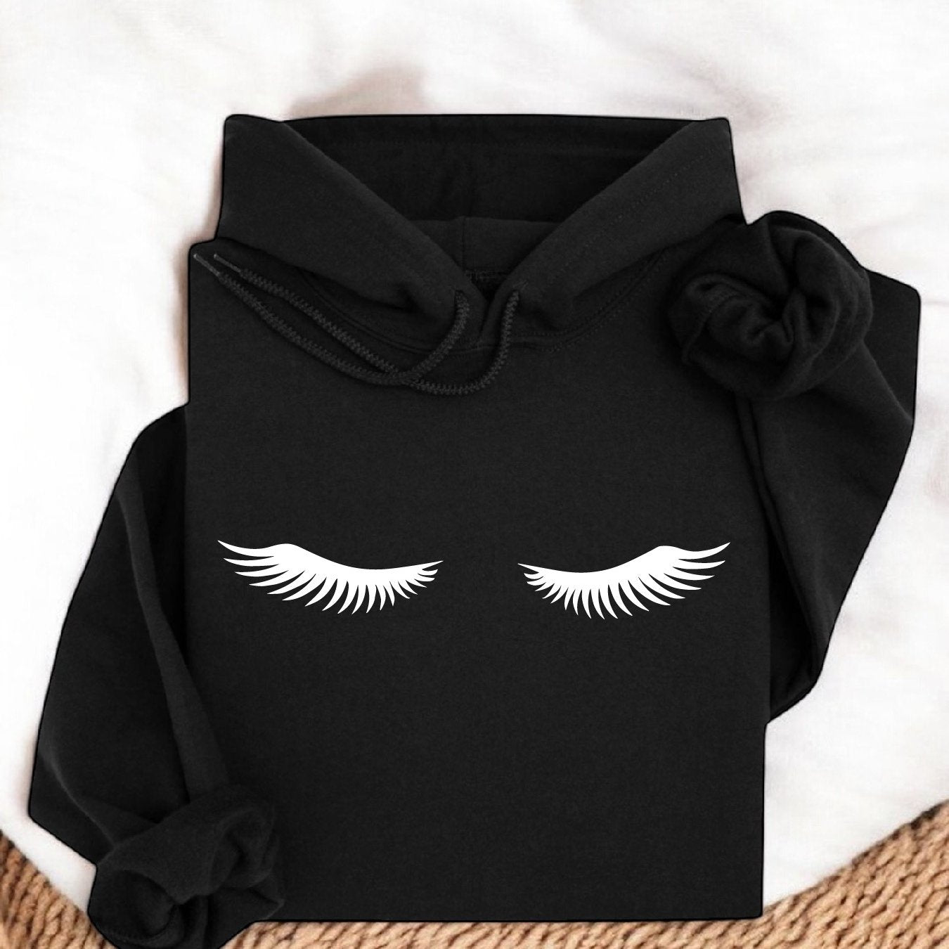 MUA12 Eyelashes Hoodies