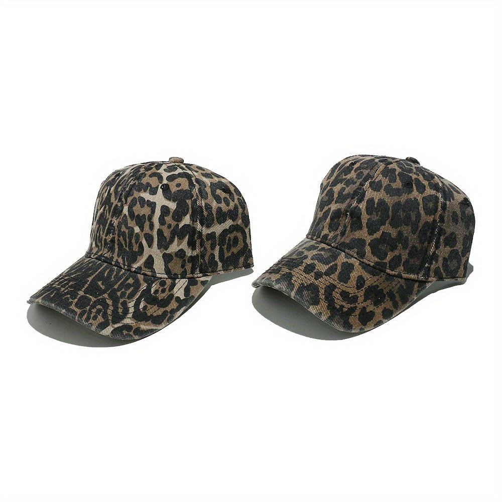 Leopard Print Baseball Cap