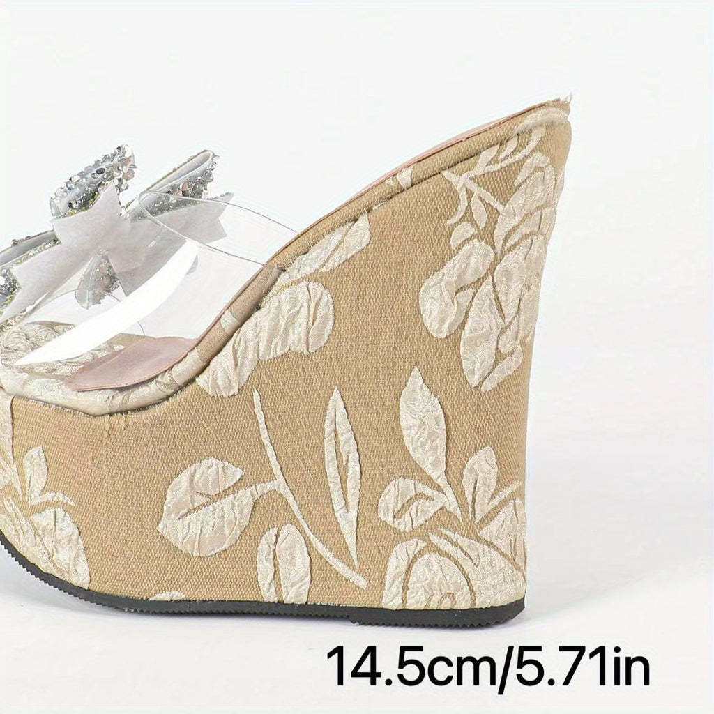 Wedge High Heel Sandals