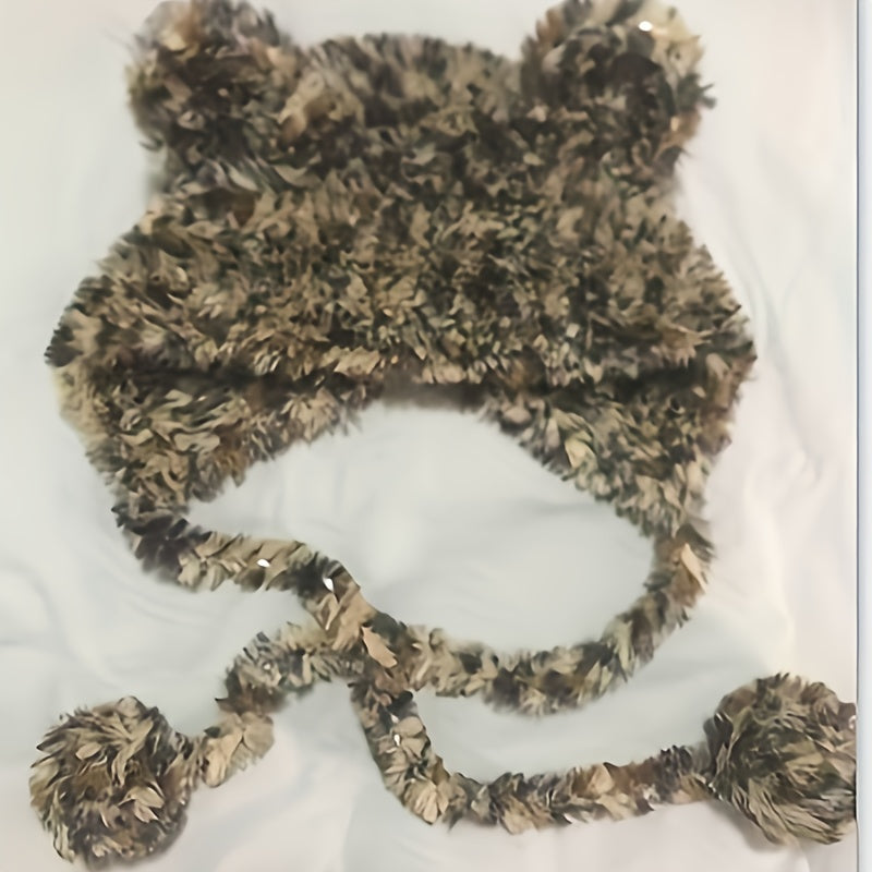 Fake Cozy Mink Fur Recycle Yarn