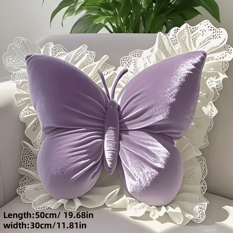 Butterfly-Shaped Pillow