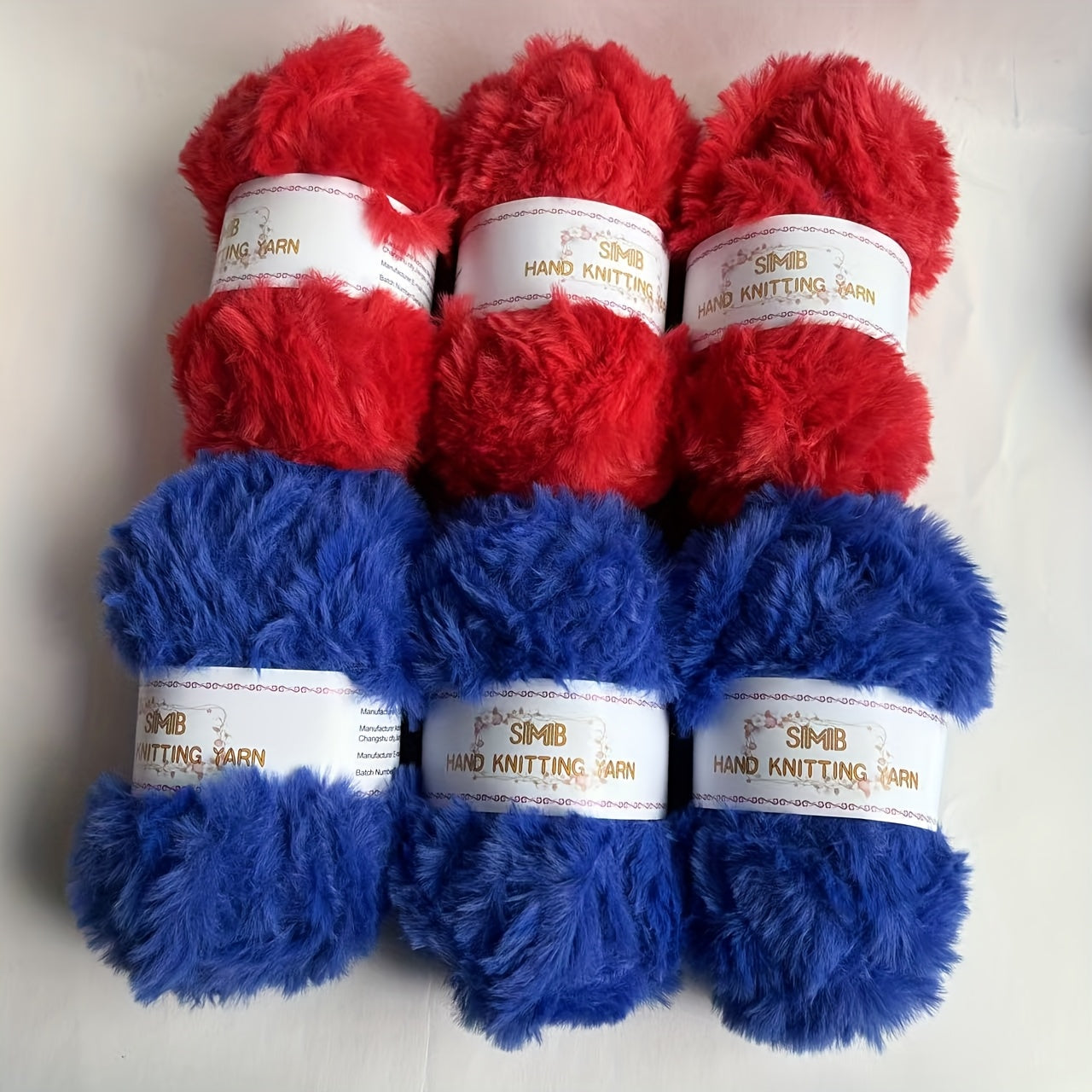 Fake Cozy Mink Fur Recycle Yarn