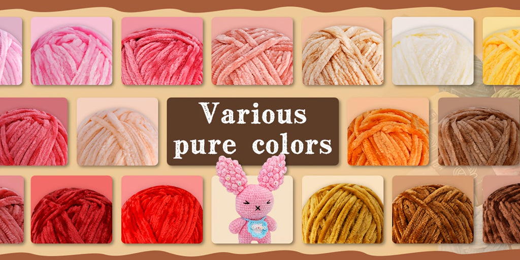 {4pcs} 400g/14.1oz Ultra Soft Fleece Yarn