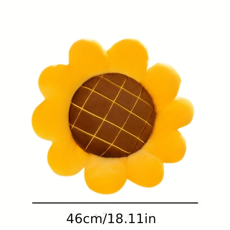 Sunflower Plush Cushion