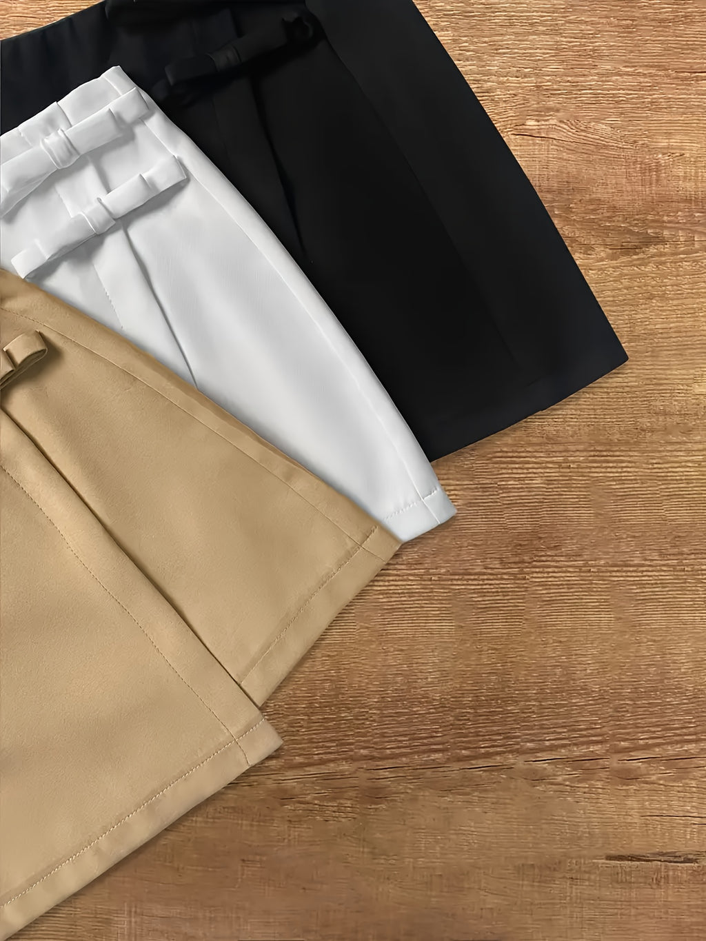 A-Line Short Skirt with Zipper Closure