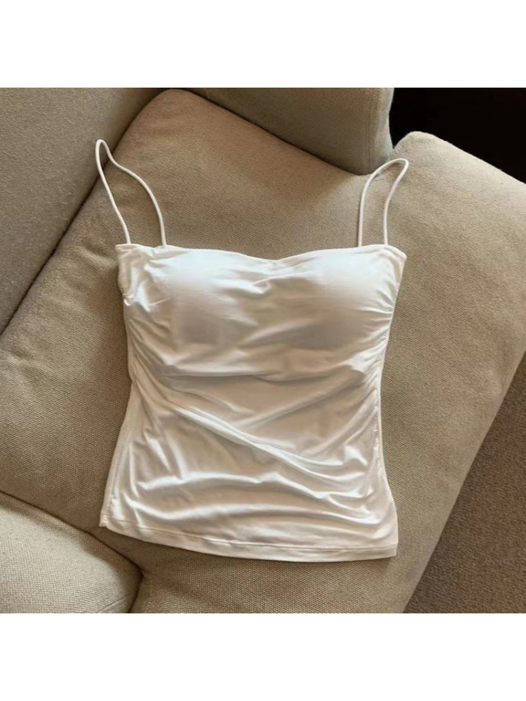 {4pcs} Elegant Spaghetti Strap Camisole Set