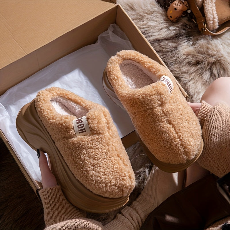 Plush Winter Slippers