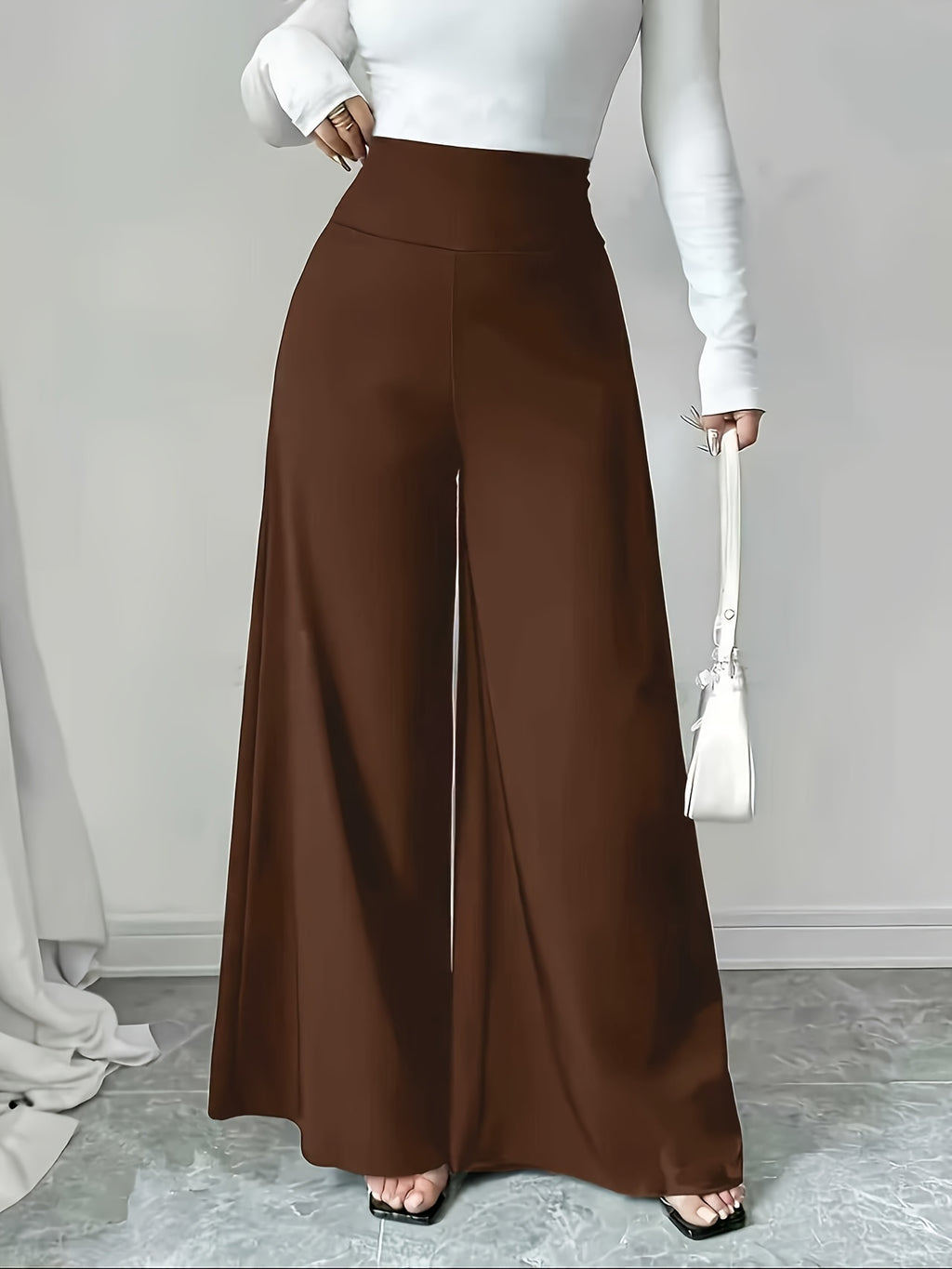 Elegant Wide-Leg Trousers