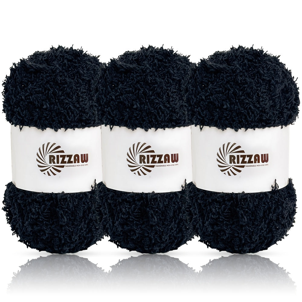 {3-Pack} Coral Fleece Soft Yarn