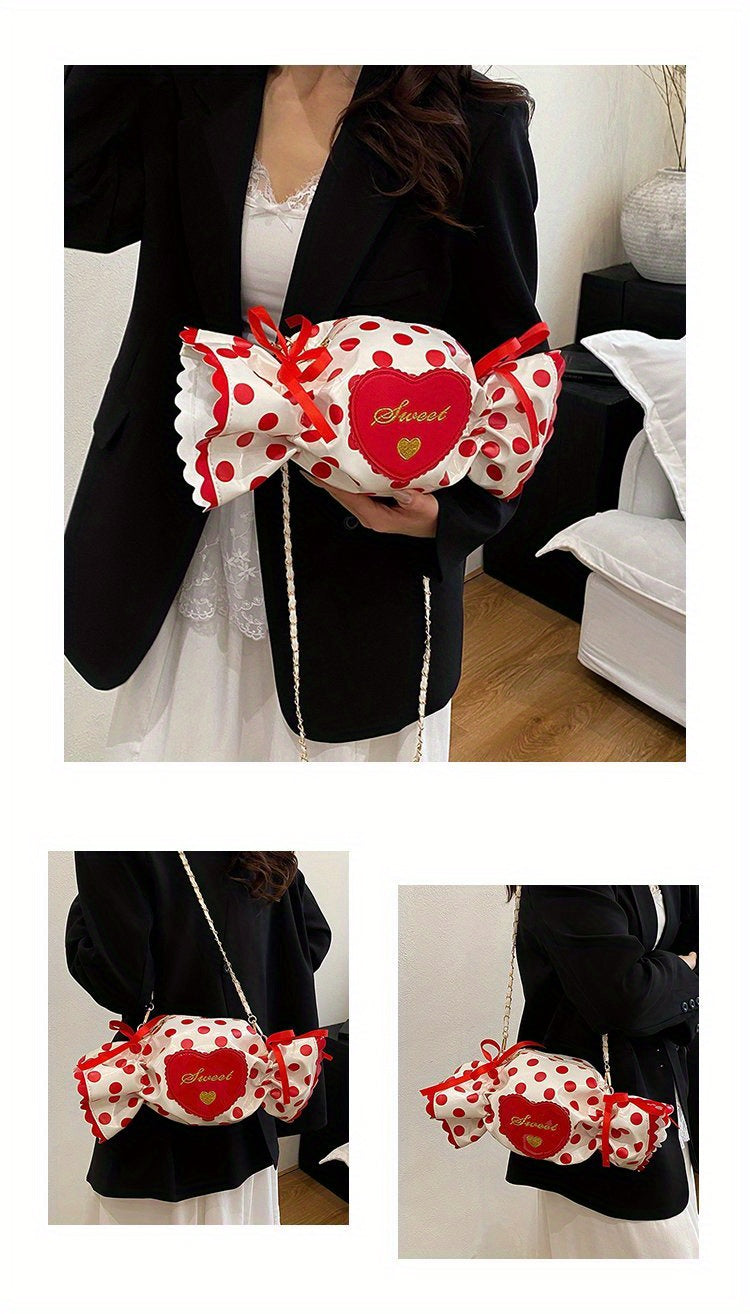 Cute Candy-Shaped Mini Crossbody Bag